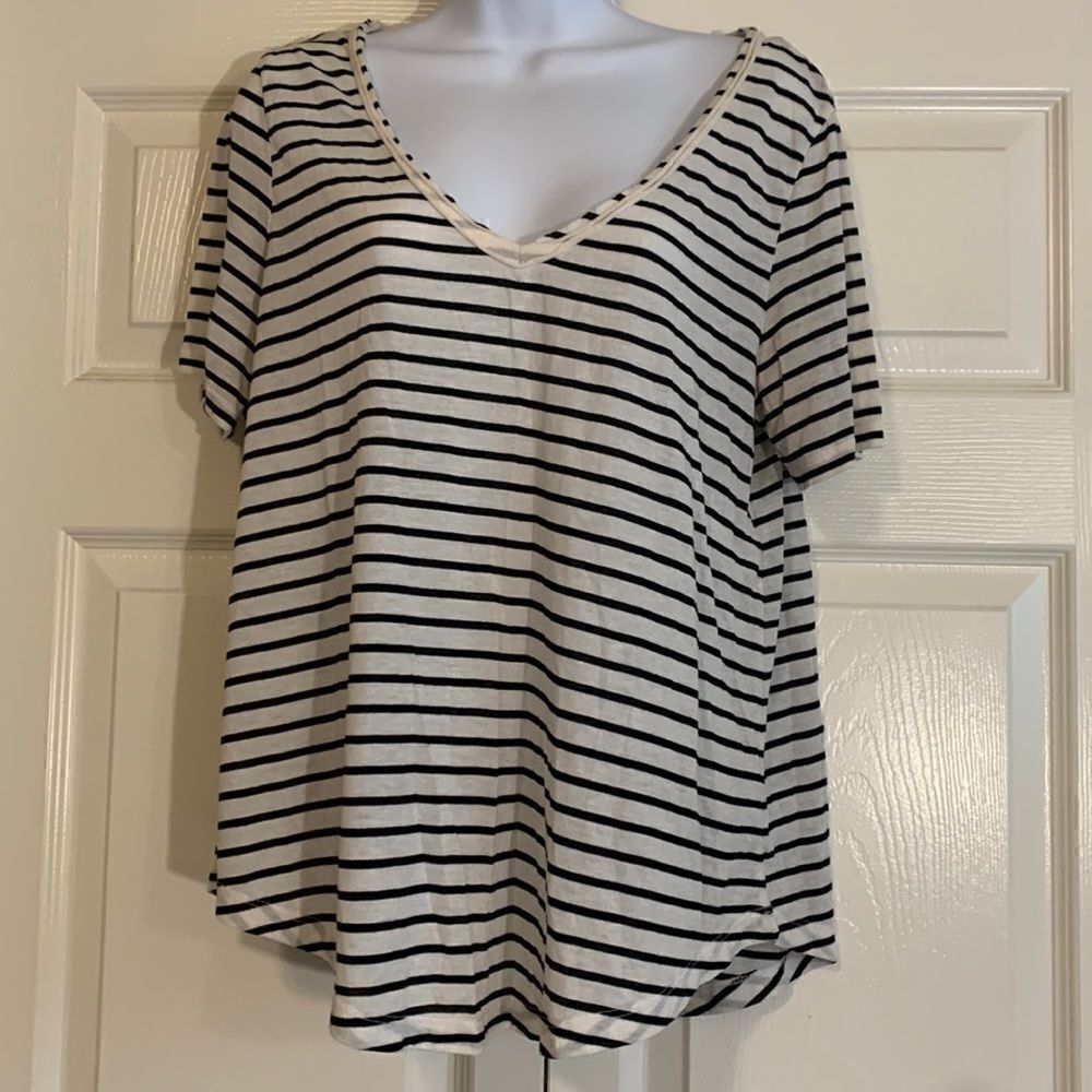 BP, large, V neck , T shirt top, great condition, polyester/rayon